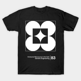 Genetic Engineering / Minimal Style Graphic Artwork T-Shirt